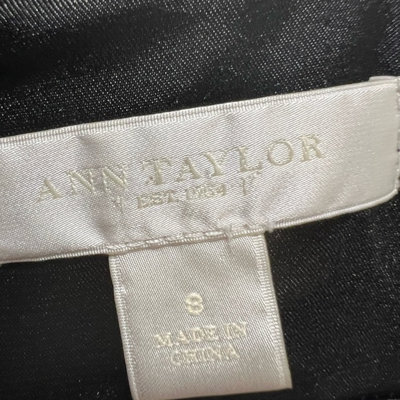ANN TAYLOR BLACK DRESS SIZE 8 . Used no flaws - Picture 14 of 15